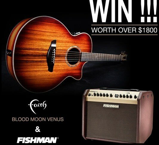 Faith Guitars And Fishman Giveaway