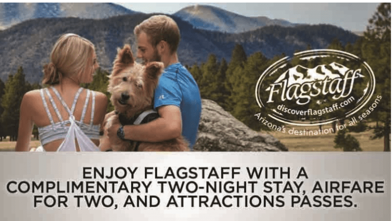 KDVR TV Flagstaff Sweepstakes – Win A Trip 