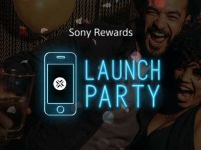 Sony Rewards Launch Party Contest