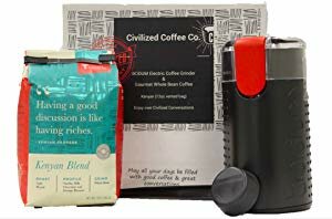 Coffee Sampler Gift Box Electric Coffee Grinder Kenyan Whole Bean Coffee & Giveaway