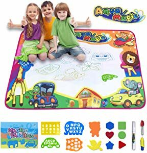 Magic Doodle Mat-Water Drawing Mat-Magic Educational Toys Booklet Giveaway