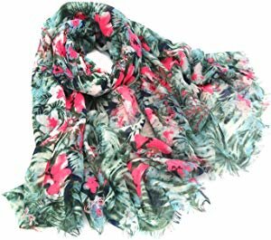 Women scarf Fashion flowers print Lightweight Beach… Sweepstakes