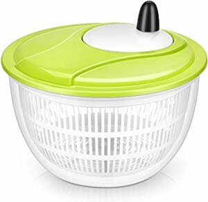 Lougnee Premium Large Salad Spinner Vegetable Washer… Giveaway