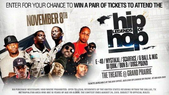 The Legends Of Hip Hop Contest