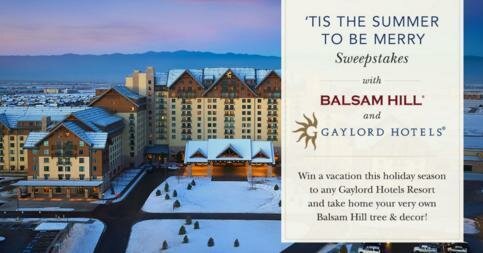 Tis The Summer To Be Merry Sweepstakes