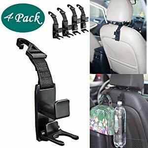 VACEXT Headrest Hooks for Car with Bottle Holder Giveaway
