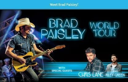 WGAR Meet Brad Paisley Sweepstakes
