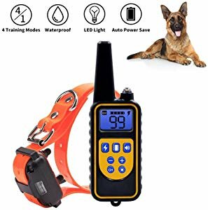NACRL Dog Training Collar with LED Light – Electronic Rechargeable Dog Shock Collar – Vibration Giveaway
