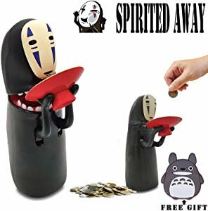 Kijea Spirited Away No Face Man Coin Bank Auto Eat Coin Piggy Bank Giveaway
