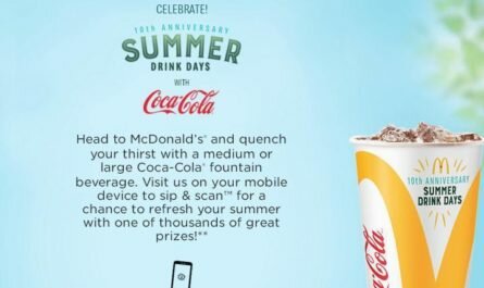 Coca-Cola And McDonalds Summer Drink Days Sweepstakes