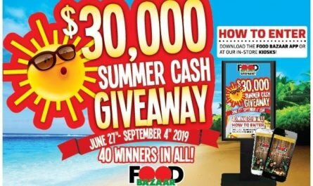 Food Bazaar 30K Summer Cash Giveaway