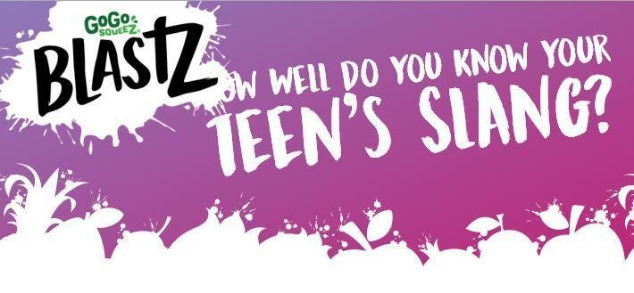 GoGo SqueeZ BlastZ Teen Slang Giveaway