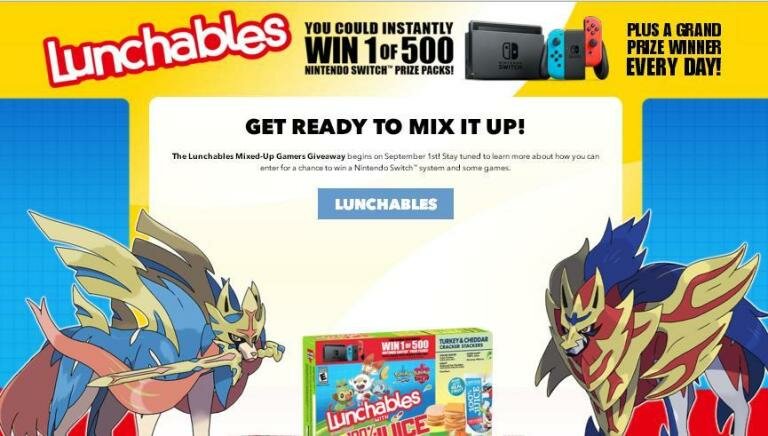 Lunchables Mixed-Up Gamers Giveaway