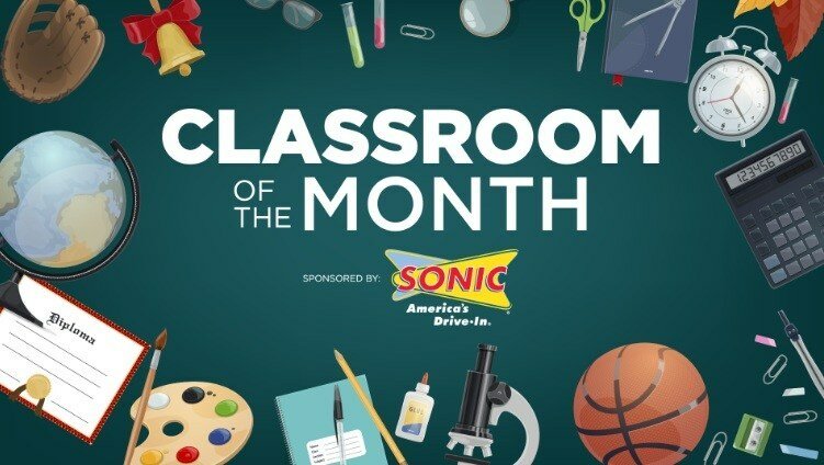 Sonic Drive-In Classroom Of The Month Contest