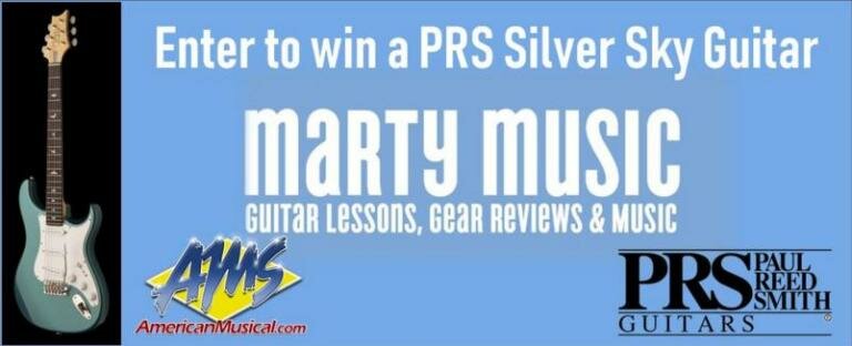 PRS Silver Sky Giveaway