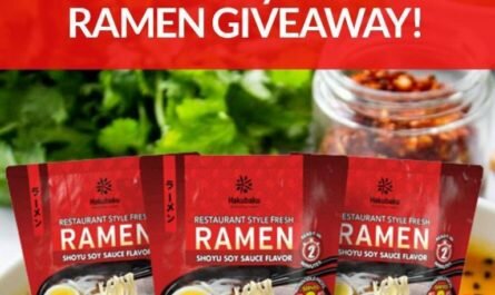 BIG Hakubaku Ramen Giveaway