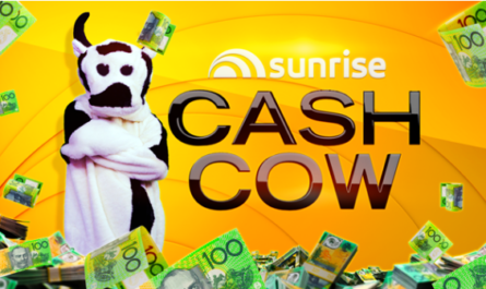 Channel Seven Sunrise Cash Cow Competition
