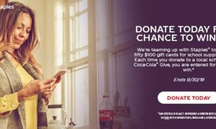 Coca-Cola Back to School Donation Sweepstakes