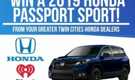 Greater Twin Cities Honda Dealers Car Giveaway – Win Passport Sport