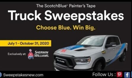 3M Company ScotchBlue Painter's Tape Sweepstakes