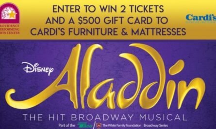 Aladdin Magic Carpet Giveaway