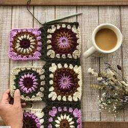 Lion Brand Granny Square Contest