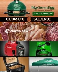 Big Green Egg Tailgate Package Sweepstakes