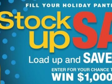 Stock Up Sweepstakes Limited States