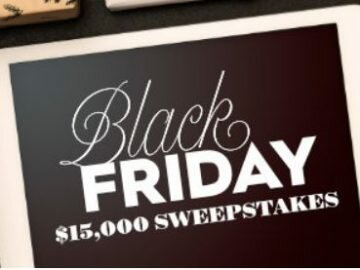 Better Homes & Gardens Black Friday $15000 Sweepstakes