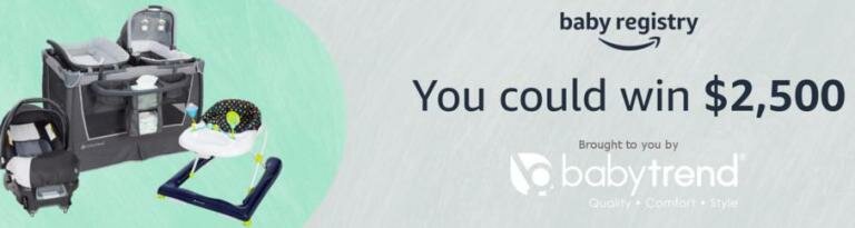 Amazon Baby Registry Sweepstakes