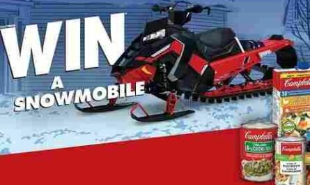 Campbells Polaris Snowmobile Contest