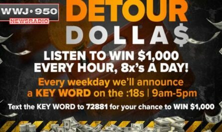 Detour Dollar$ Giveaway