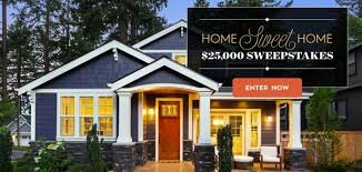 Better Homes and Gardens $25000 Home Sweet Home Sweepstakes