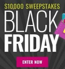 Shape Magazine $10000 Black Friday Sweepstakes