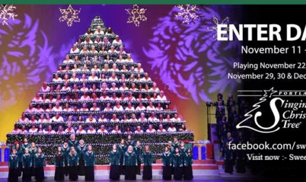 Portlands Singing Christmas Tree Sweepstakes