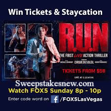Fox 5 Las Vegas Cirque du Soleil R.U.N. Sweepstakes