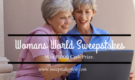 Womans World Sweepstakes