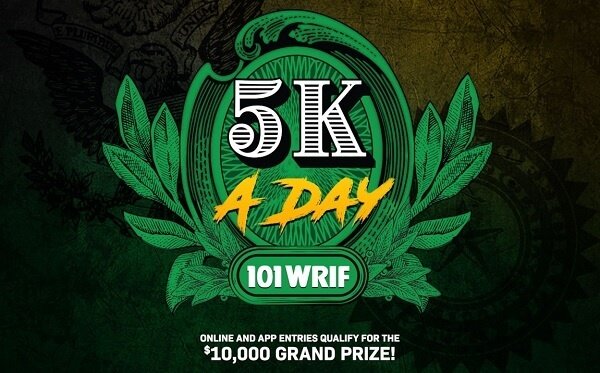 Wrif 5K A Day Giveaway