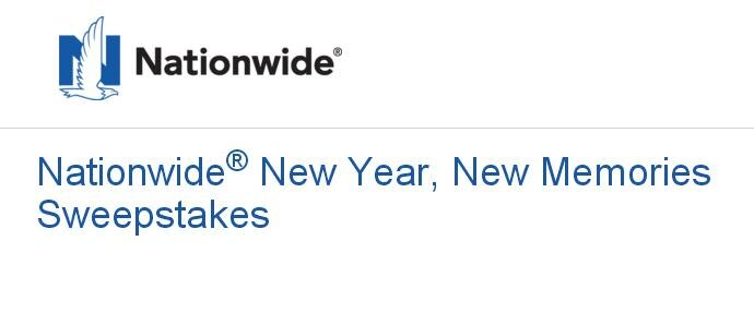 Nationwide New Year & New Memories Sweepstakes