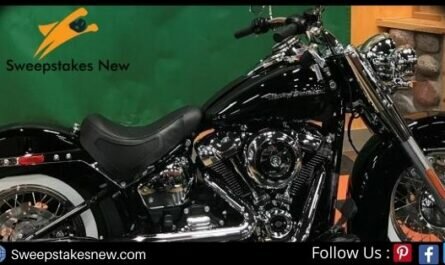 Blackburn and Green Harley Motorcycle Giveaway 2020