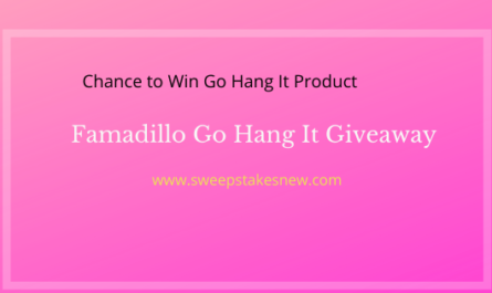 Famadillo Go Hang It Giveaway