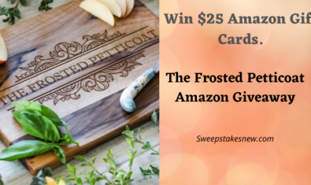 The Frosted Petticoat Amazon Giveaway