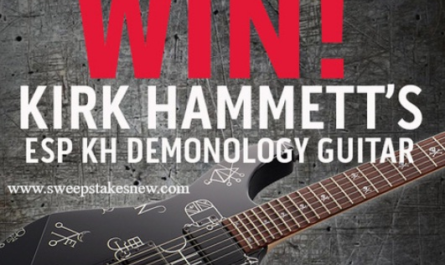 Revolver Kirk Hammett ESP Guitar Giveaway