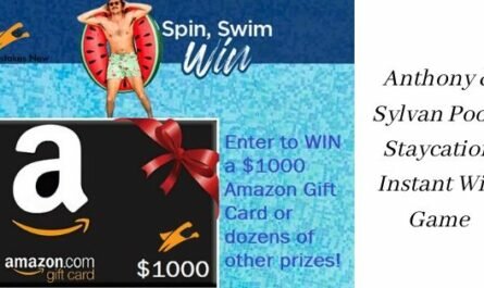 Anthony & Sylvan Pools Staycation Instant Win Game