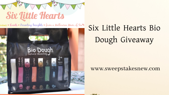 Six Little Hearts Bio Dough Giveaway