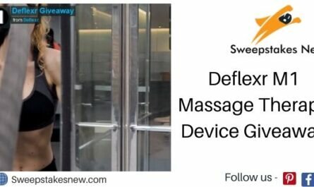Deflexr M1 Massage Therapy Device Giveaway