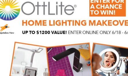 Ottlite Home Lighting Makeover Sweepstakes