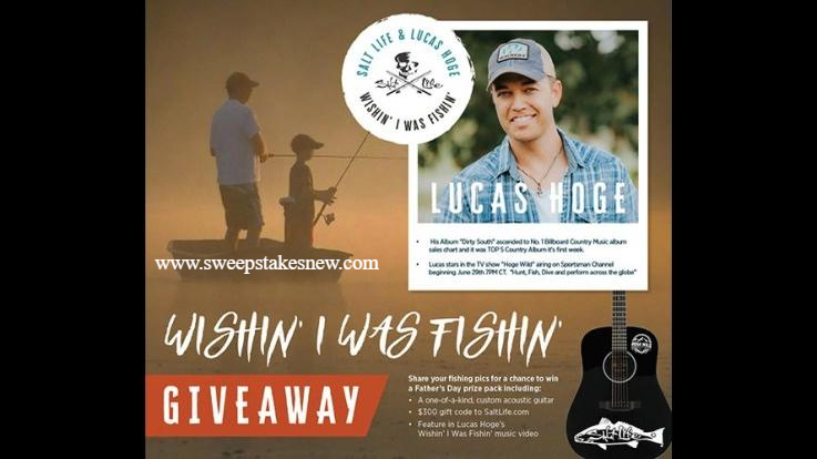 Salt Life Wish I Was Fishin' Giveaway