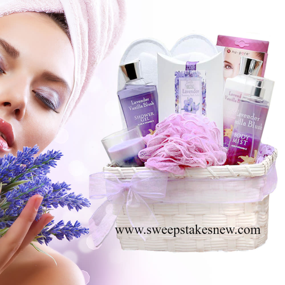 Natural Spa Gift Baskets Giveaway