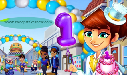 Diner DASH Adventures Anniversary Sweepstakes